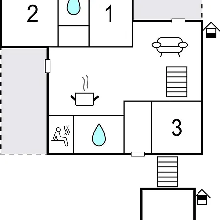3 Bedroom Cozy In Lembruch-duemmer Lembruch